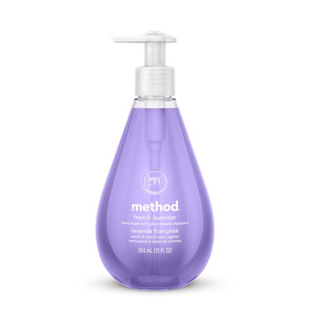 METHOD Gel Hand Wash, French Lavender, 12 oz Pump Bottle 00031
